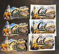 UC Berkeley Decorative Sticker Pack – Group of 6 – 3" x 2" – 3 Die-Cut & 3 Rectangle Stickers