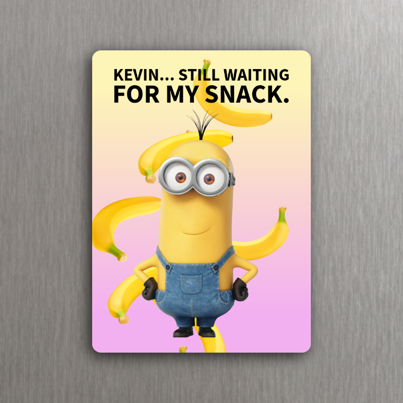Minions Magnet | Kevin Stuart Bob Group 2.18 x 3 Fridge Magnet Vintage