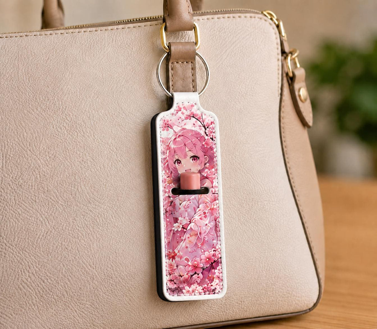 Pick Any 2 Anime Lipstick & Chapstick Holder Keychains – 30 Cute, Kawaii, Gothic and Fantasy Designs – 6.48 FREE Shipping image 2