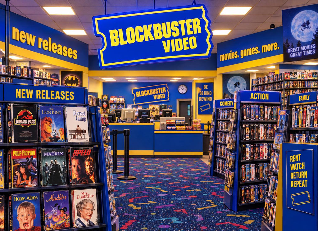 Growing Up in the ’90s Magnet Collection – Roll Back the Clock Nostalgia Memories GameStop Blockbuster Toy R Us – 3" x 2.18" - Choose