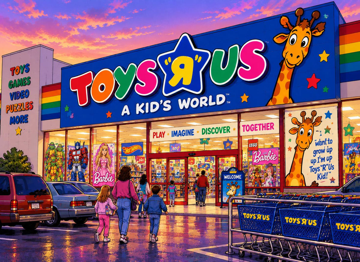 Growing Up in the ’90s Magnet Collection – Roll Back the Clock Nostalgia Memories GameStop Blockbuster Toy R Us – 3" x 2.18" - Choose