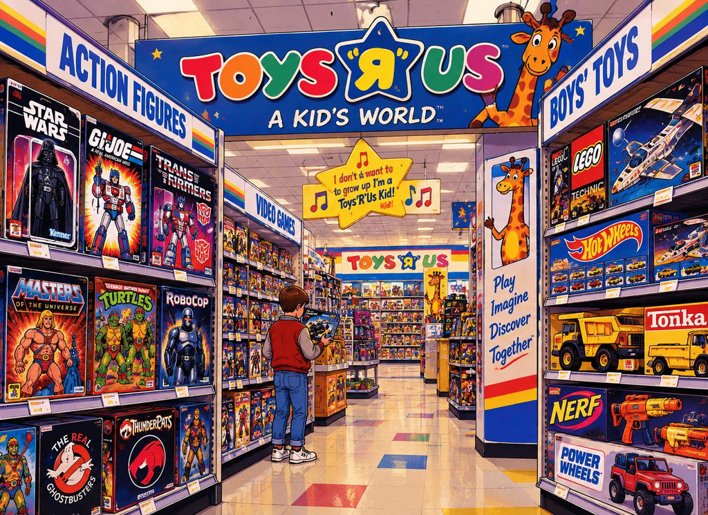 Growing Up in the ’90s Magnet Collection – Roll Back the Clock Nostalgia Memories GameStop Blockbuster Toy R Us – 3" x 2.18" - Choose