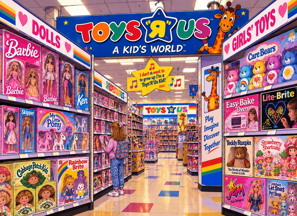 Growing Up in the ’90s Magnet Collection – Roll Back the Clock Nostalgia Memories GameStop Blockbuster Toy R Us – 3" x 2.18" - Choose