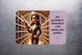 3x2 Funny Wine Drinking Cellar Lady Meme Fridge Refrigerator Magnet (D.Romeo)