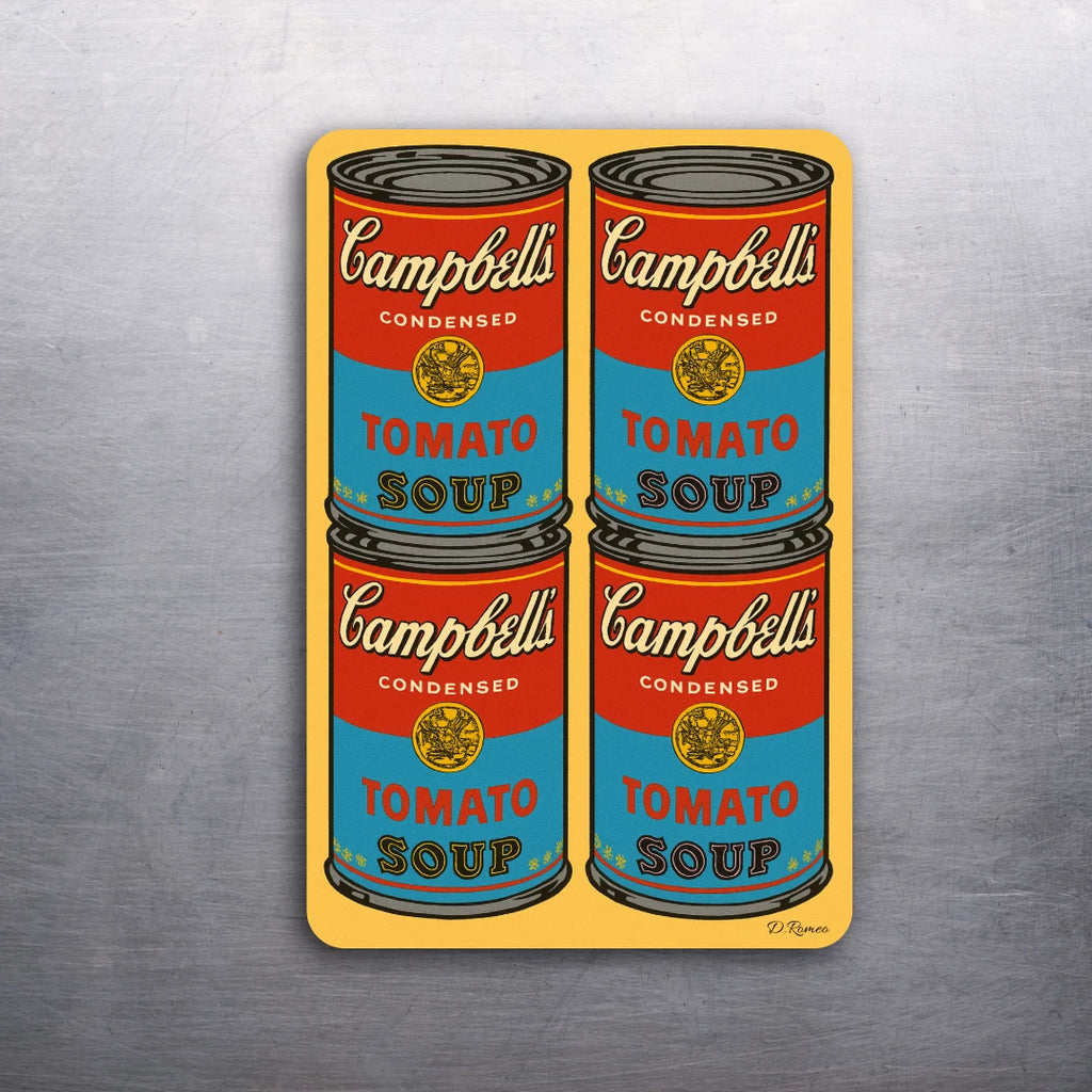 3 x 2 Campbell's Soup Vintage Style Art D.Romeo Magnet - Choose