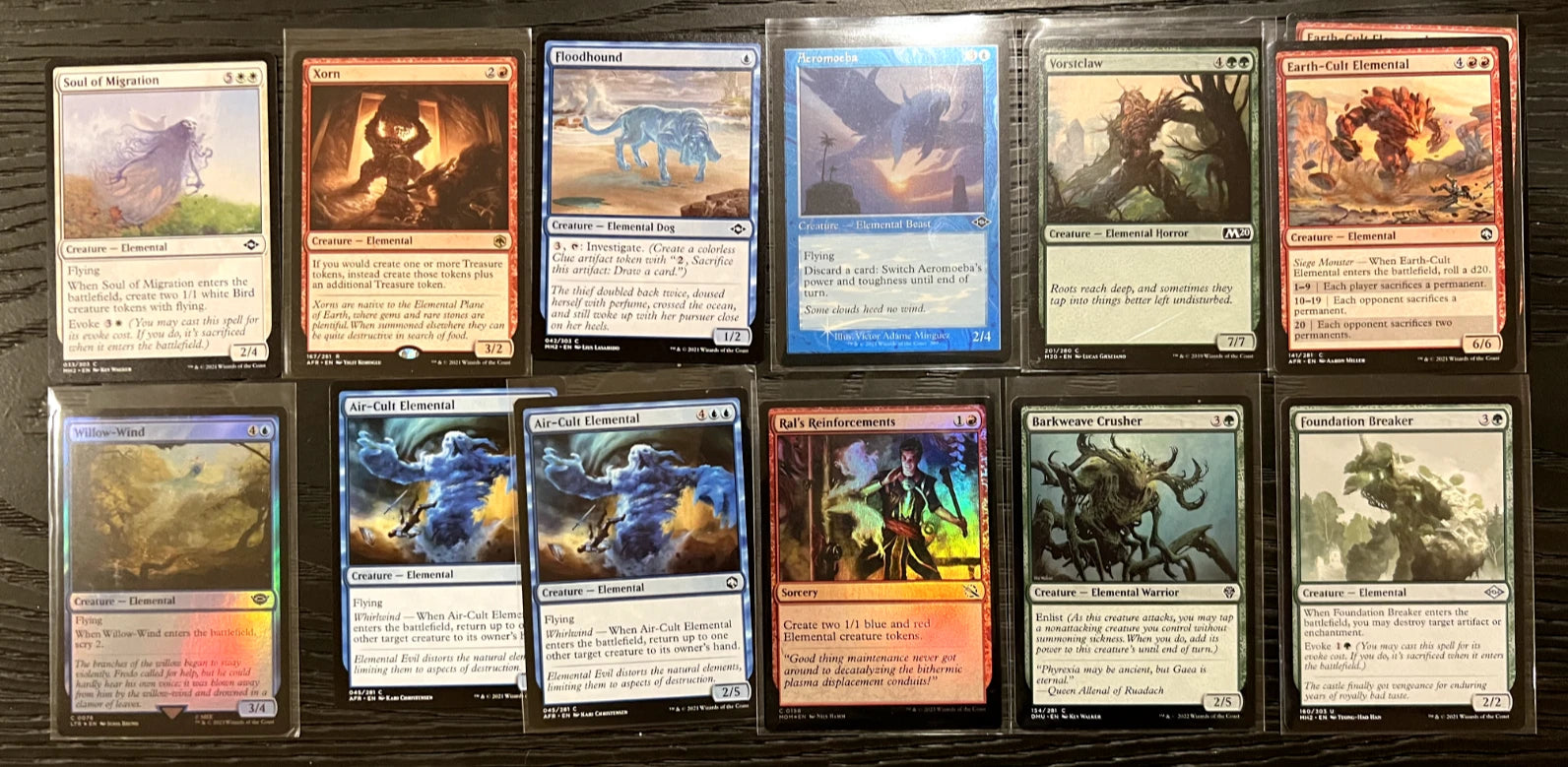 Commander Deck Builder (Elemental Elementals) Magic The Gathering MTG Singles