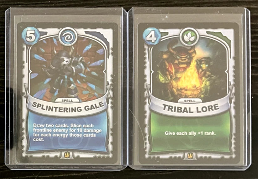 Splintering Gale Battlecast Skylanders CCG Card (Rarity - Ultimate)