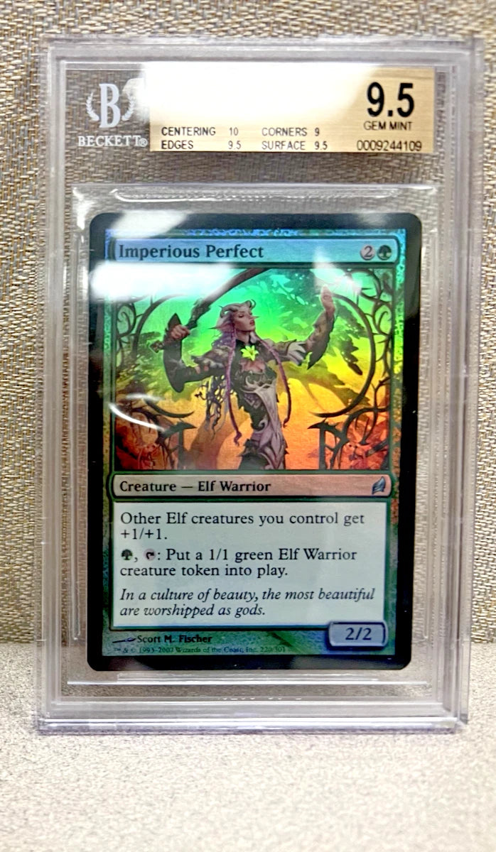 1/1 BGS 9.5 2007 Lorwyn FOIL Imperious Perfect (w/10 surface)