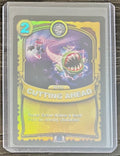 Cutting Ahead GOLD FOIL Battlecast Skylanders CCG Card (Rare - Blue)