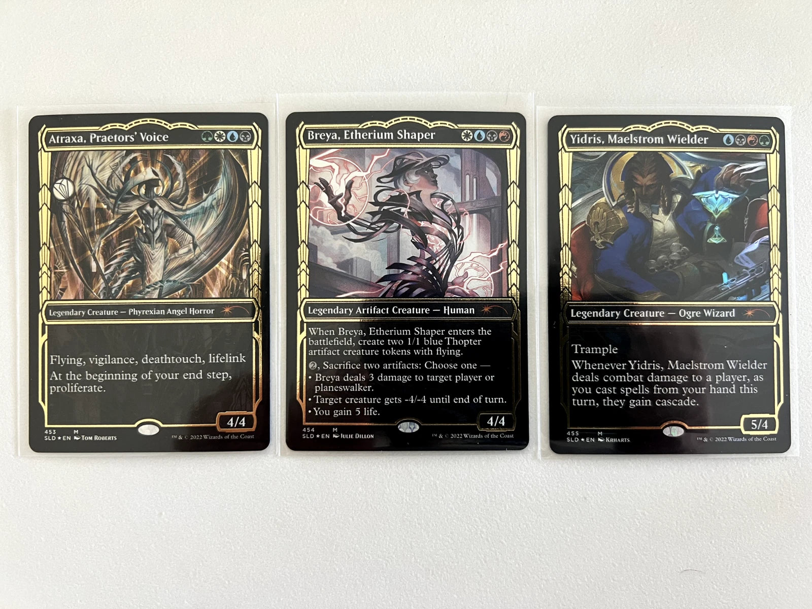 Secret Lair Showcase: Streets of New Capenna Gilded Foil, (In-Hand) Complete SET