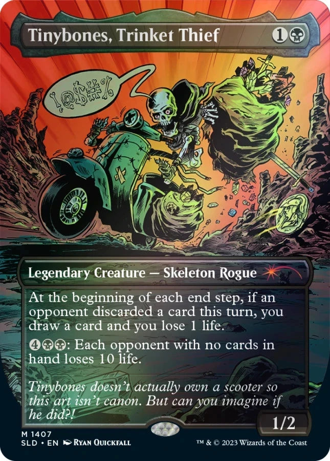 Magic the Gathering MTG Secret Lair Bad to the Bones (Foil) SEALED SET