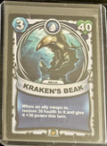 Kraken's Beak Battlecast Skylanders CCG Card (Rarity - Ultimate)