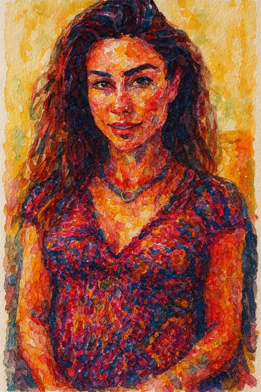 Custom Watercolor Painting: Personalized Portrait Art (Painting from Photo)