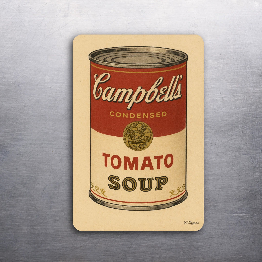 3 x 2 Campbell's Soup Vintage Style Art D.Romeo Magnet - Choose