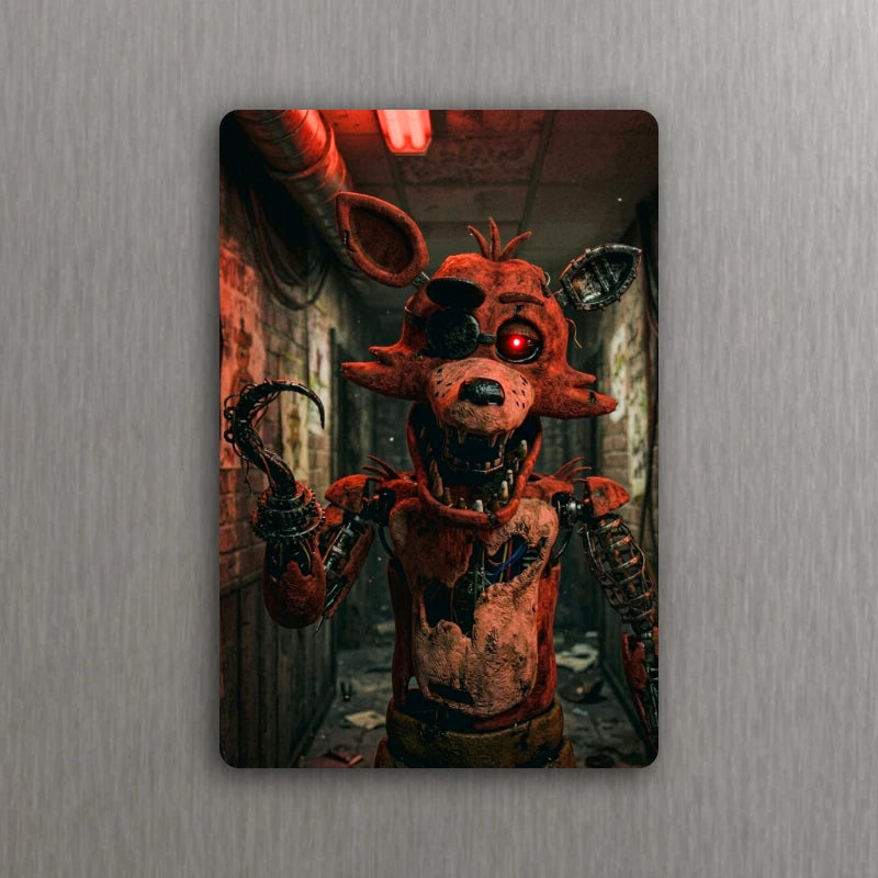 Five Nights at Freddy's Magnet | Freddy Bonnie Chica Foxy 3 x 2 Fridge Magnet