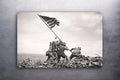 2x3 Art Photo Flag Raising On Iwo Jima Joe Rosenthal Fridge Refrigerator Magnet