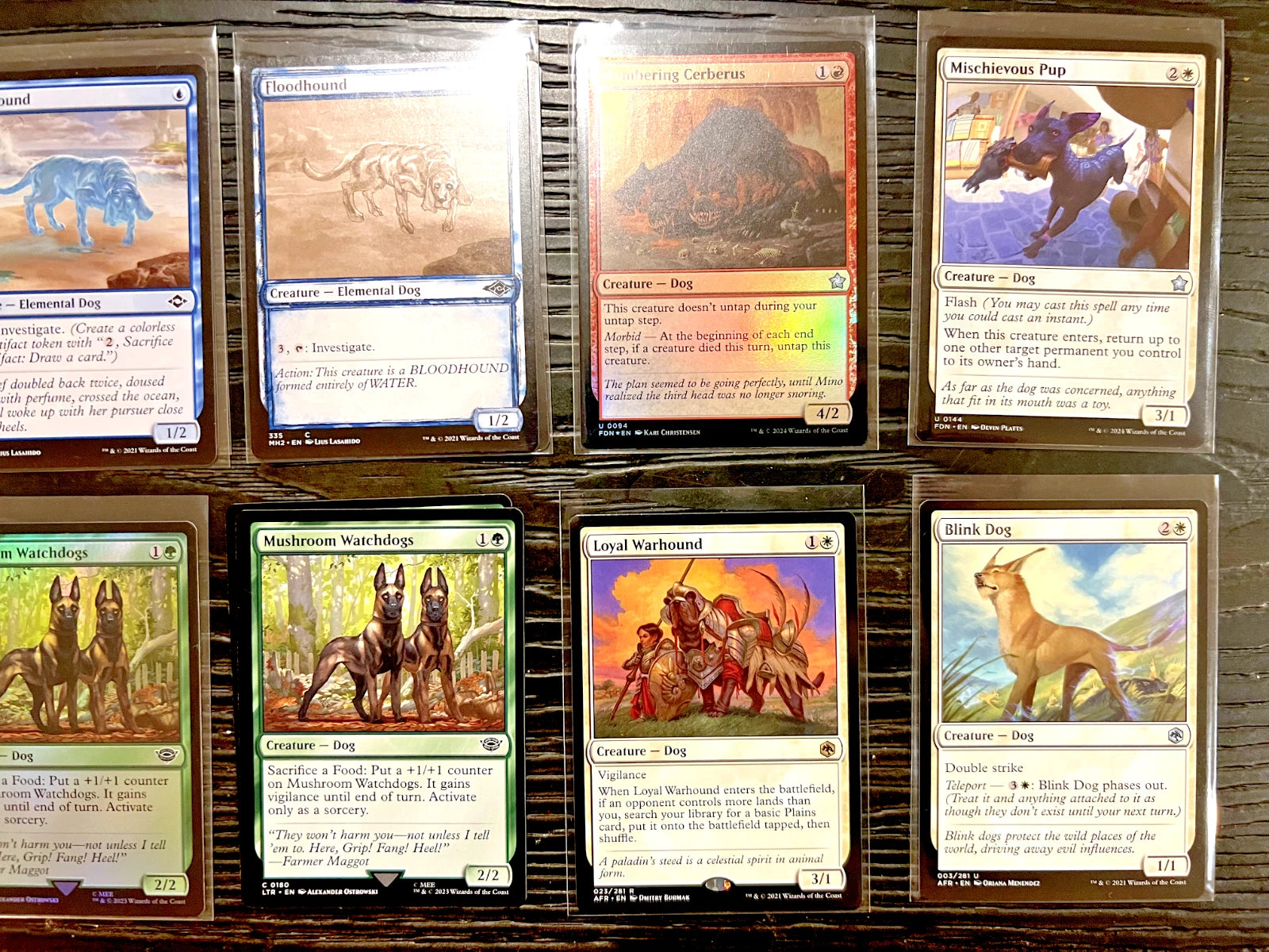 Commander Deck Builder (Dog Dogs) Magic The Gathering MTG Singles