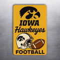 3x2 Sports Iowa Hawkeyes Fridge Refrigerator Magnet Football (D.Romeo)
