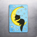 3x 2 Super Cute The Cat and The Moon Fridge Refrigerator Magnet