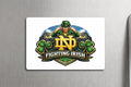 3x2 Sports Notre Dame Fighting Irish Logo Refrigerator Fridge Magnet Football