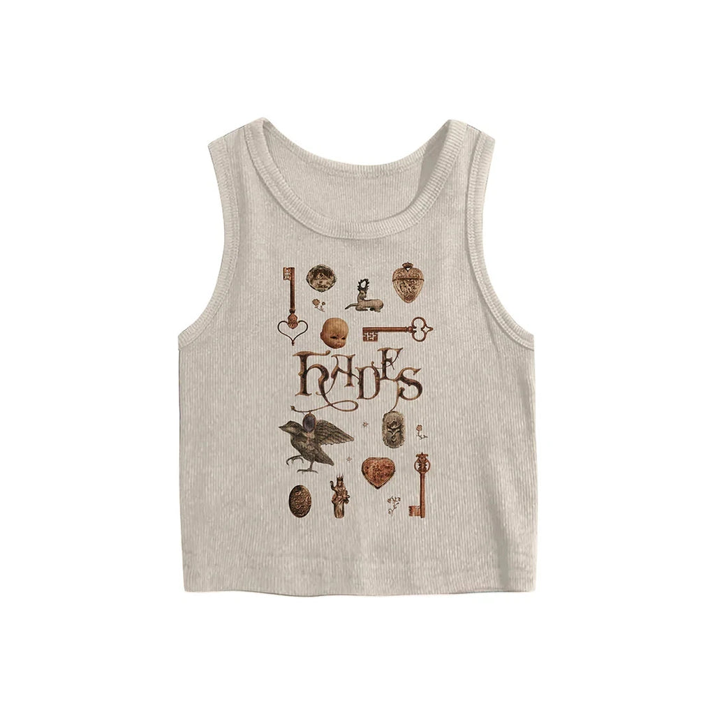 MELANIE MARTINEZ Hades -Possessions Box Set SIGNED Art Card, CD (Small Tank Top)