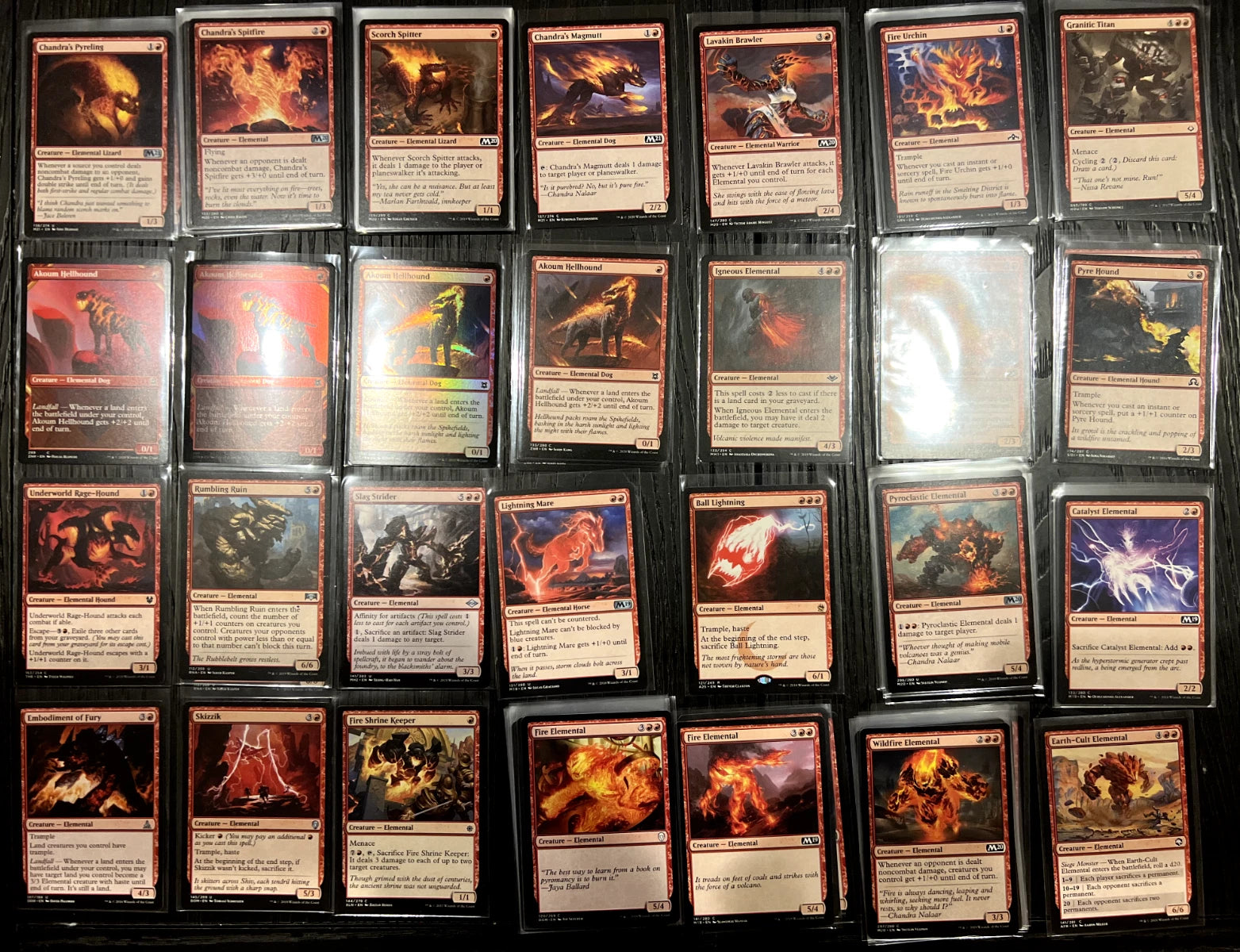 Commander Deck Builder (Elemental Elementals) Magic The Gathering MTG Singles