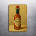 3x2 FOOD TABASCO PEPPER VINTAGE Kitchen Fridge Refrigerator Car Magnet (D.Romeo)