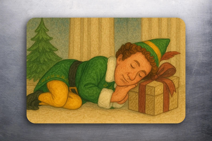 3x 2 Vintage Buddy the Elf Will Ferrell Christmas Fridge Refrigerator Magnet