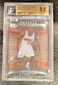 BGS 9.5 GEM MINT 2004-05 Upper Deck UD GLASS Trilogy RP Emeka Okafor #'d/25 RC