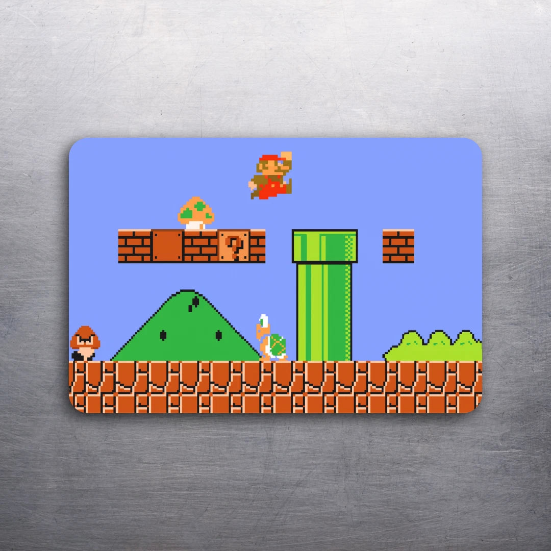 3x 2 Super Mario Bros Nintendo 1980's NES Iconic Fridge Refrigerator Magnet
