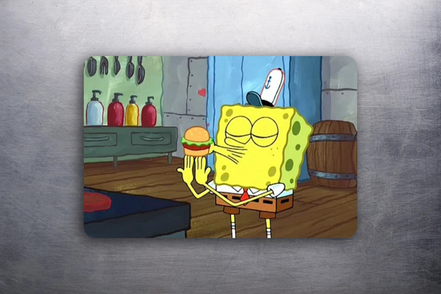 3x 2 Sponge Bob Inside Krusty Krab Krabby Patty Love Fridge Refrigerator Magnet