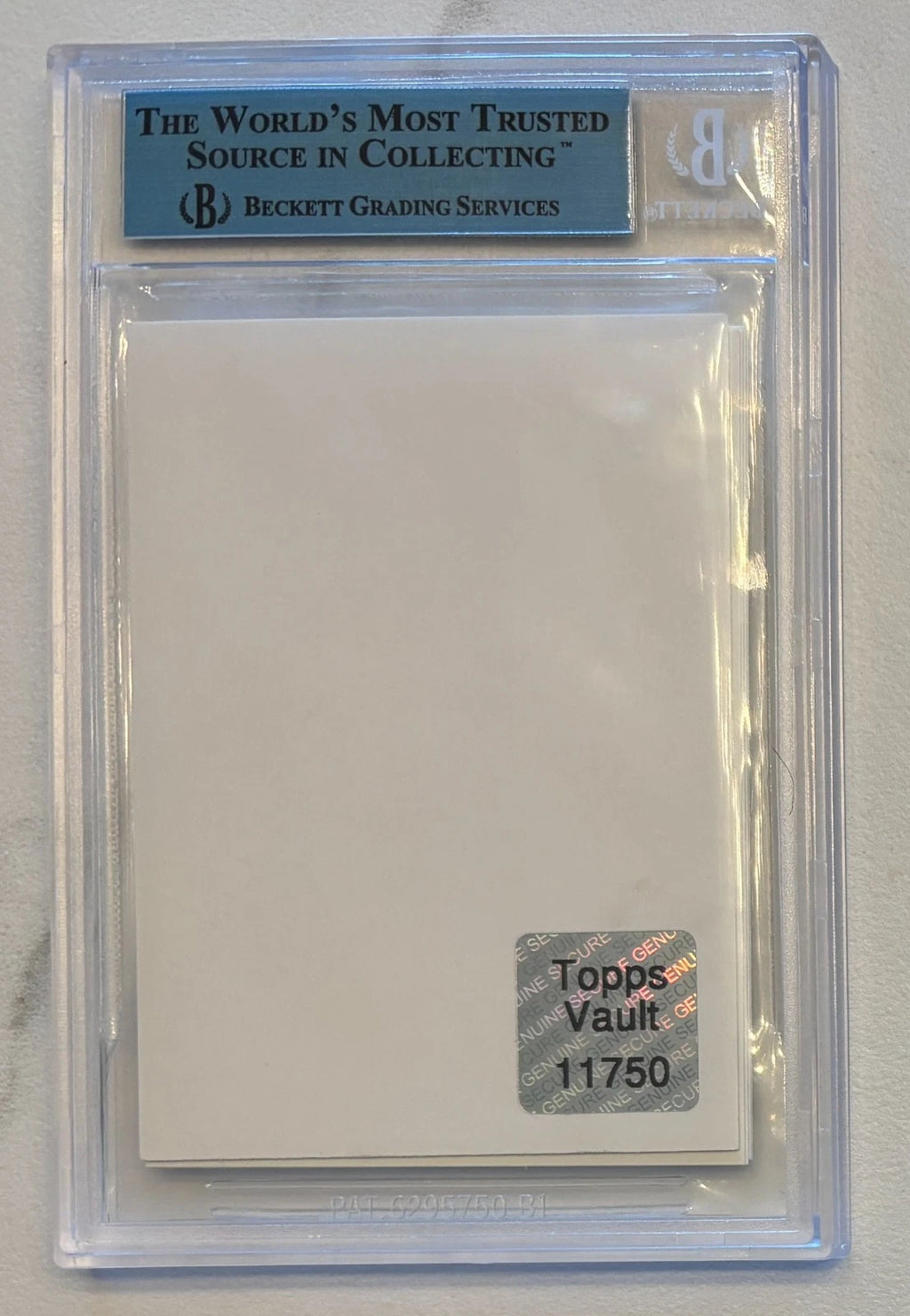 1/1 BGS 1986 & 1987 Topps Vault FINAL NEGATIVE PHOTO Barry Bonds RC -Rookie Card