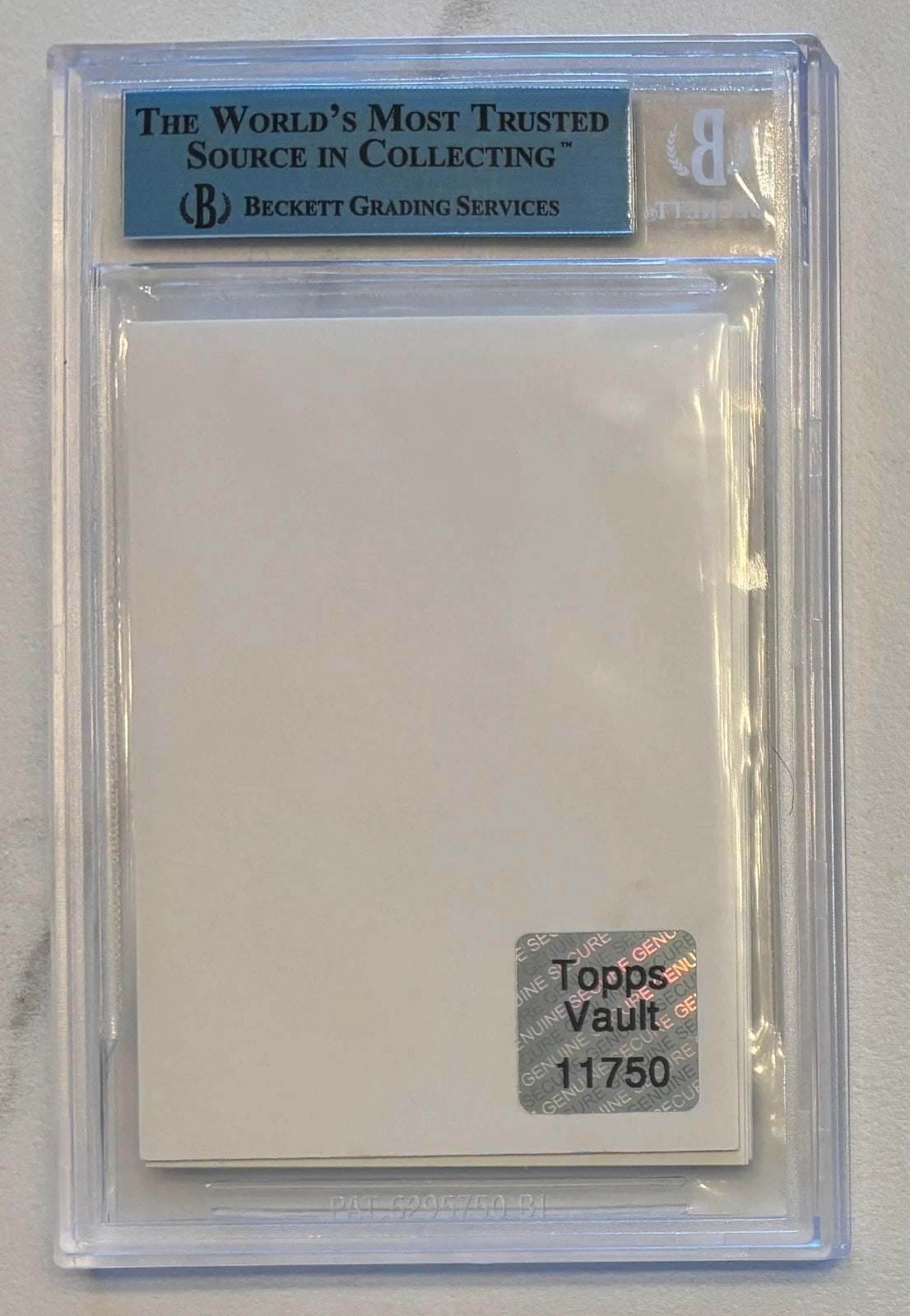 1/1 BGS 1986 & 1987 Topps Vault FINAL NEGATIVE PHOTO Barry Bonds RC -Rookie Card