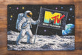 7.5 x 5.1 Inches MTV Man on the Moon Moonman Person – 48-Piece Mini Art Puzzle