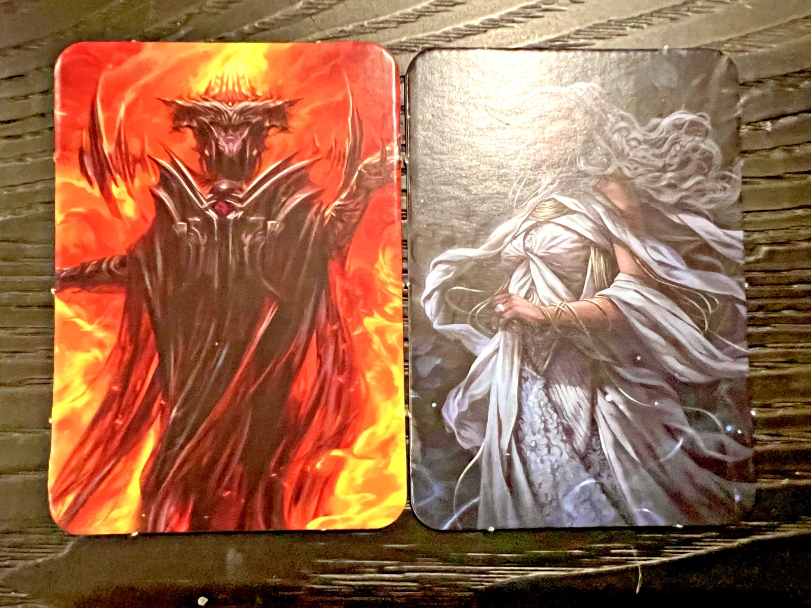 MTG Magic The Gathering Galadriel Lord of the Rings LTR Cardboard Punch Out
