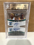 2005-06 Upper Deck Trilogy Glass Autos Chris Paul RC #'d /50 BGS 10 & Auto10