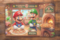 7.5 x 5.1 Nintendo Mario & Luigi Pizza Parlor - 48-Piece Mini Art Puzzle Gift