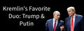 3x8 VINYL DONALD TRUMP PUTIN KREMLIN DUO AUTO POLITICAL BUMPER STICKER