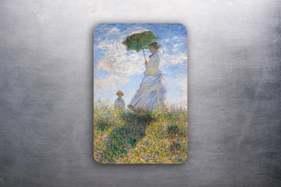 2 x 3 Woman with a Parasol - Madame Claude Monet Fridge Refrigerator Magnet