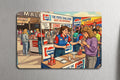 3x 2 80's Vintage Coke Coca-Cola Vs Pepsi CHALLENGE Fridge Refrigerator Magnet