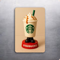 3x2 Starbucks Coffee Bobblehead Caramel Macchiato Fridge Refrigerator Magnet