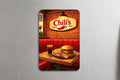 3x 2 Chili's Restaurant Food Iconic America Art Fridge Refrigerator Magnet