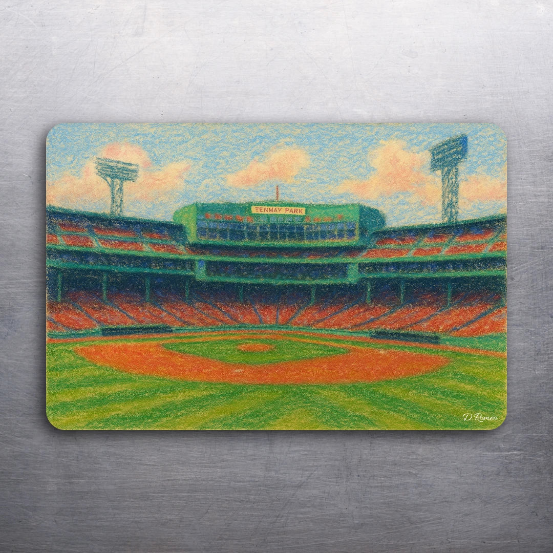 3 x 2 BOSTON FENWAY PARK ART RENDERINGS Fridge D.Romeo Magnets - Choose