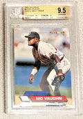 1/1 BGS 9.5 (No Gold Foil Blank Topps Vault Proof) 1993 Toys'R'Us #53 Mo Vaughn