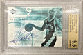 Tony Parker 2001-02 UD Flight Team Key Signatures RC AUTO BGS 9.5 OLD #'d/100