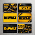 3 x 2 DeWALT Industrial Toolbox Style Magnet Magnets - Choose Your Design