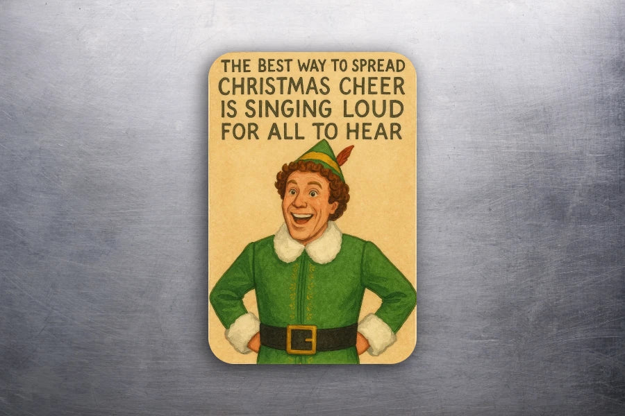 3x 2 Vintage Buddy the Elf Will Ferrell Christmas Fridge Refrigerator Magnet