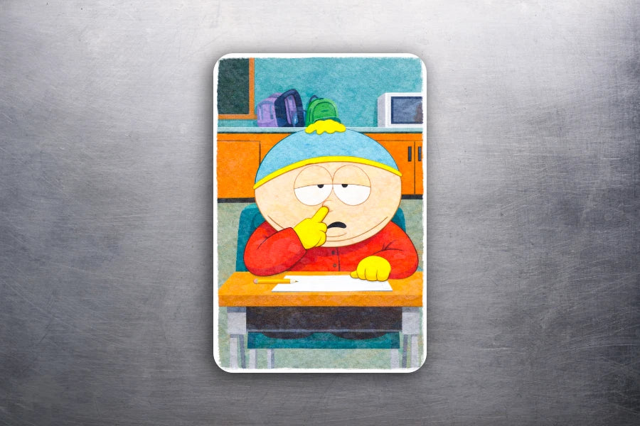 3x 2 South Park Eric Cartman Picking Nose at School Fridge Refrigerator Magnet