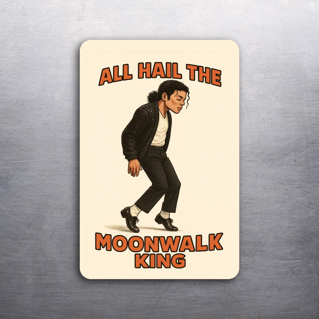 3x 2 Vintage 80's Michael Jackson Moonwalk Music Art Fridge Refrigerator Magnet