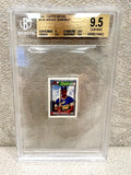 1992 Topps Micro MANNY RAMIREZ RC Rookie Card #156 - CLEVELAND Indians BGS 9.5